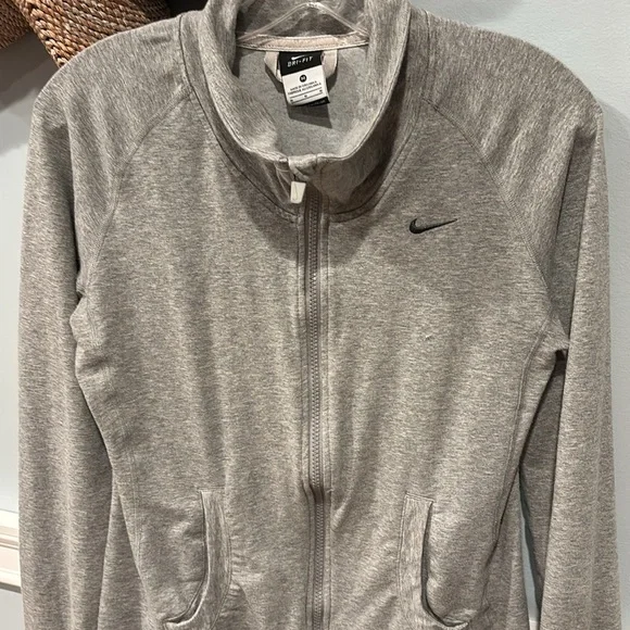 Nike Dri-Fit Atheltic Jacket, Medium | Gray - Picture 2 of 8